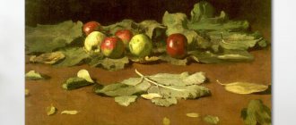 Ilya Efimovich Repin “Apples and Leaves”