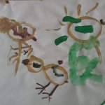 Однородные формы в детском рисовании